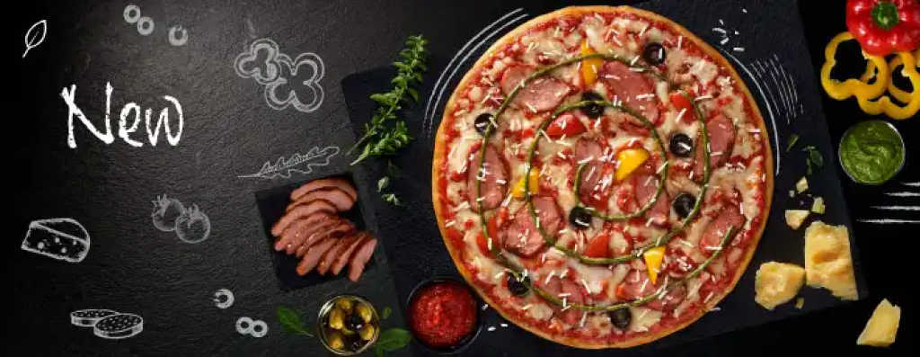 Non-Veg Gourmet Pizza: Smoked Chicken Gourmet Pizza