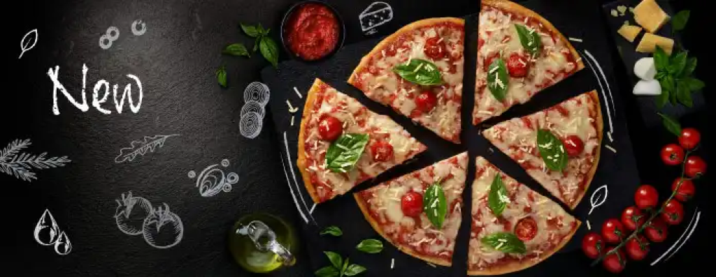 Veg Gourmet Pizza: Caprese Gourmet Pizza