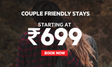 Oyo Rooms Couple Friendly Hotels @ Rs.699 Only