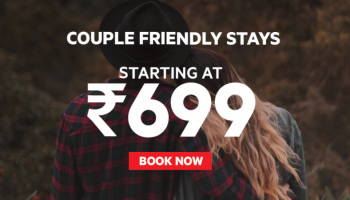 Oyo Rooms Couple Friendly Hotels @ Rs.699 Only