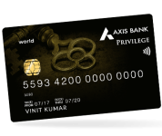 Privilege Credit Card – Apply for Axis Credit Card Online