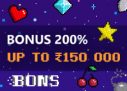 Bons New Players Offer – 200% Bonus Upto 150 000