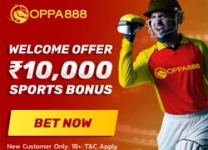 Oppa888 Welcome Offer – 10,000 Welcome Sports Bonus on 1st Deposit