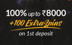 Shadow Bet Casino Offer: 100% Welcome Bonus on 1st Deposit